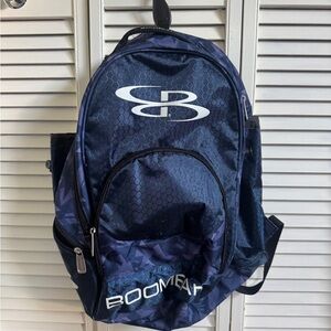 Boomerang Kids Navy Blue Backpack with Padded Straps